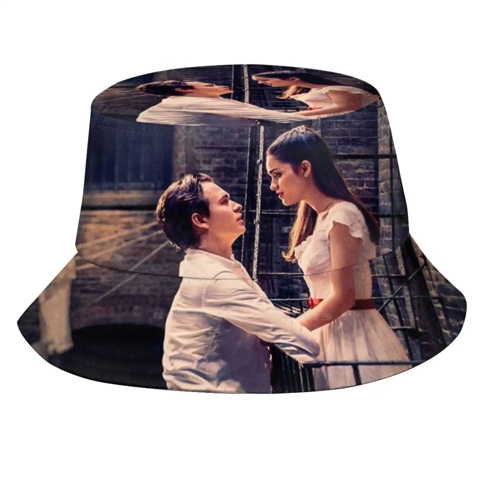 

Корейская женская уличная шляпа от солнца West Side Story, шляпа от солнца West Side Story, Западная боковая история, серия West Side Story, 2021 Steven