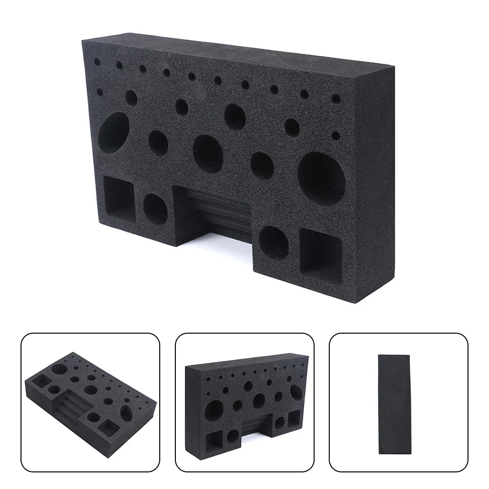

Part Tool Holder Accessory Black EVA Fly Fly Fishing Foam Functional Organizer Professional Strapped Super Soft