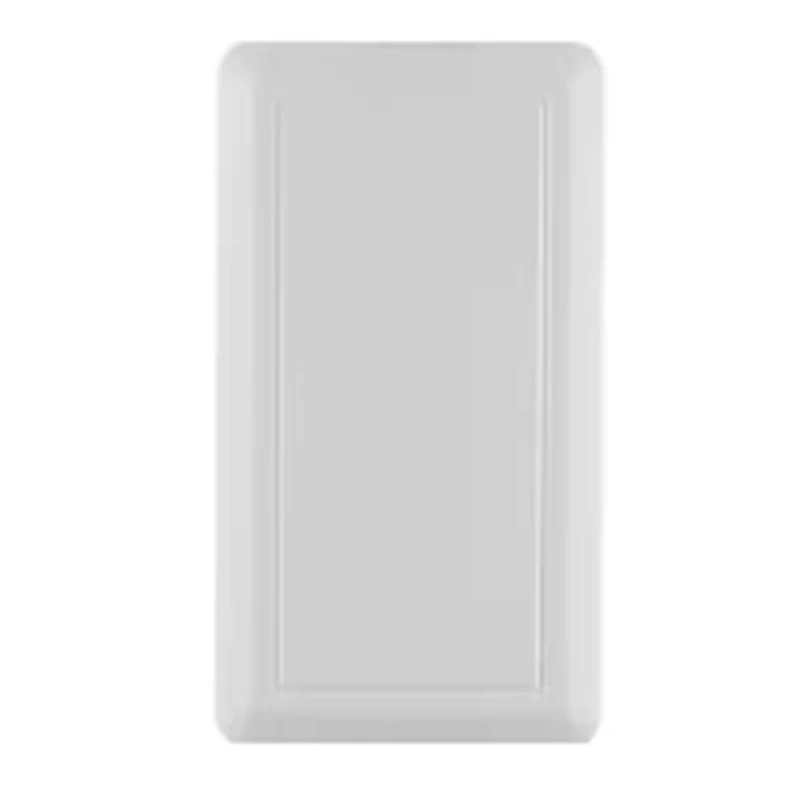 5G Dual Polarization 5.8G WIFI Flat Antenna MIMO High Gain 15DBI 5150-5850Mhz Broadband Outdoor Waterproof Port