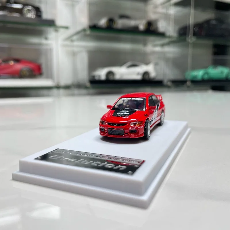 Фото Модель автомобиля LMLF 1:64 из литого сплава: Mitsubishi Lancer EVO 9. Изысканная детализация, реалистичная миниатюрная коллекционная копия. Идеальный подарок. №3
