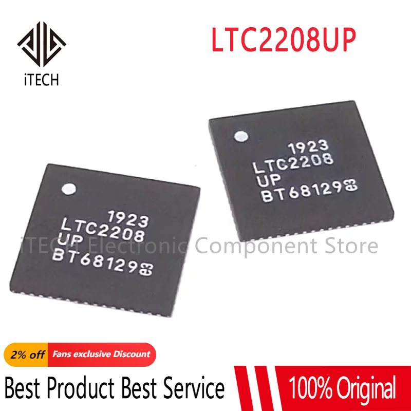 

100% New Original LTC2208UP LTC2208 LTC2208CUP QFN64 In Stock