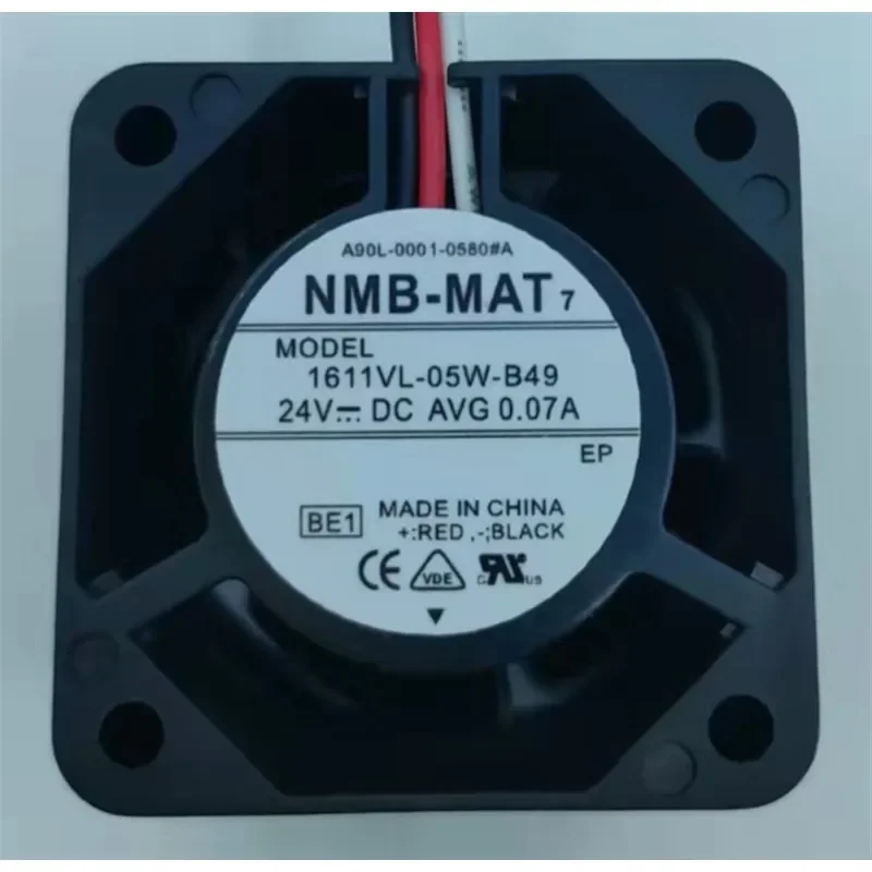 Фото Оригинальный вентилятор Fanuc для 1611VL-05W-B49 и A90L-0001-0580 # Вентилятор охлаждения NMB A/B/C 24В №2
