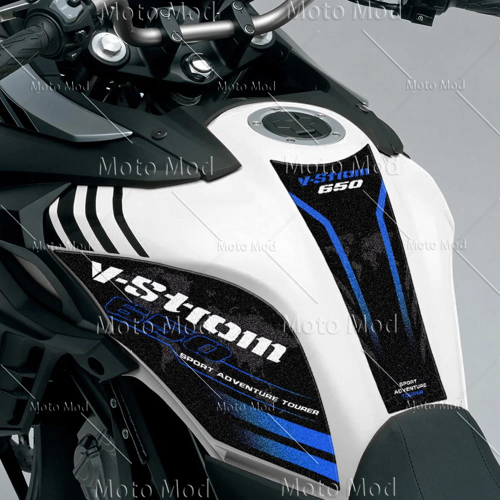 Фото Наклейка на бак мотоцикла Suzuki vоткрытый 650 dl650 DL V-STROM 650XT топливная газовая крышка защитные аксессуары наклейка №2