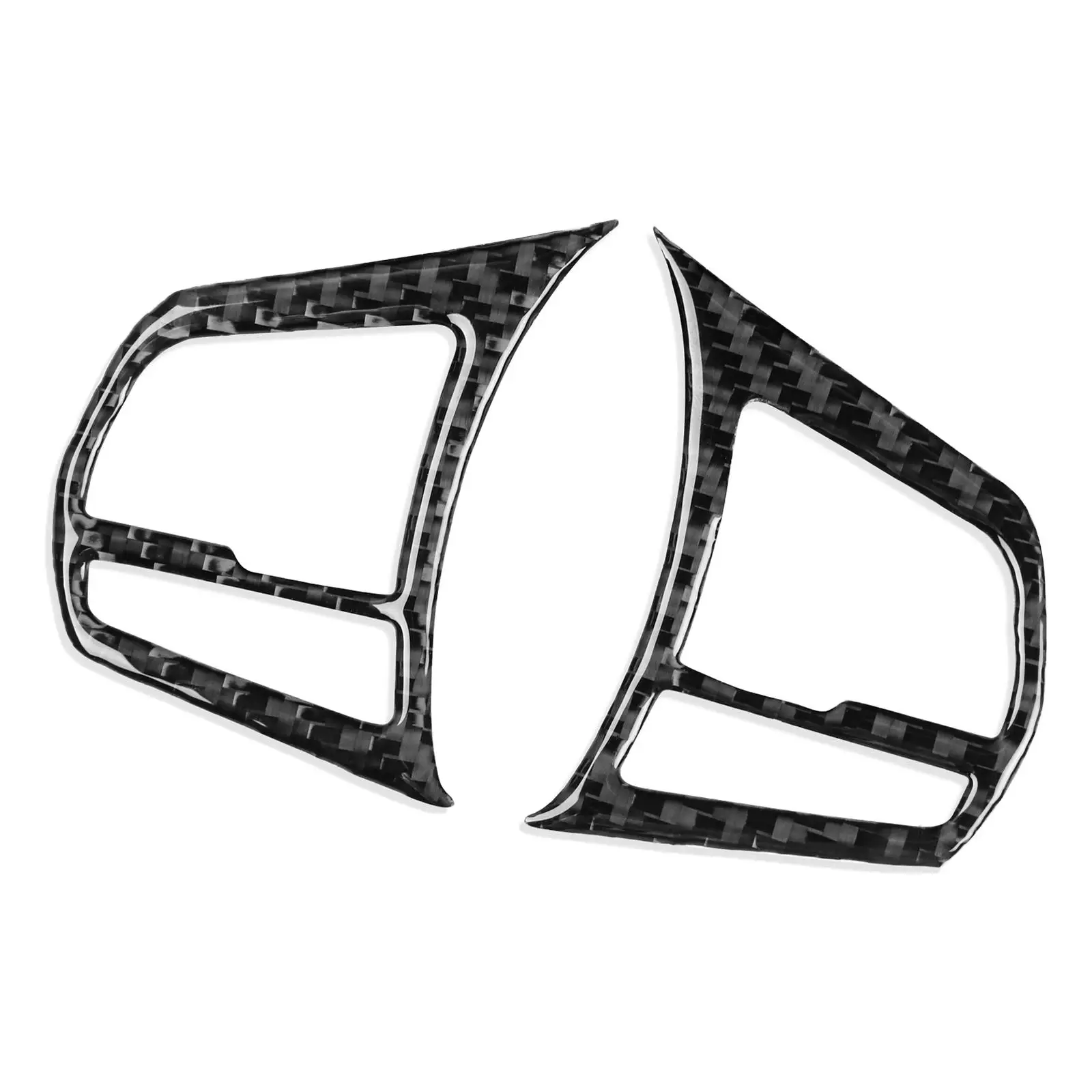 

2 Pieces Steering Wheel Button Trim for Toyota for Supra Gr A90 Accessory