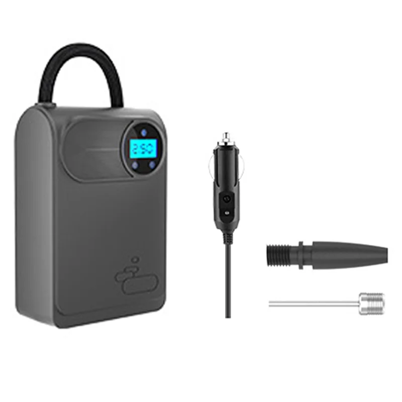 

Car Electric Air Pump Car Air Compressor Mini Smart Digital Portable Tire Air Pump Detection Car Bike