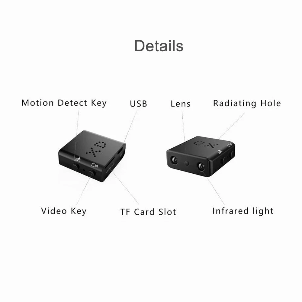 

NEW Mini camera Security Camera Night Vision with Motion Detection Voice Recording Surveillance wifi camera hid den camera