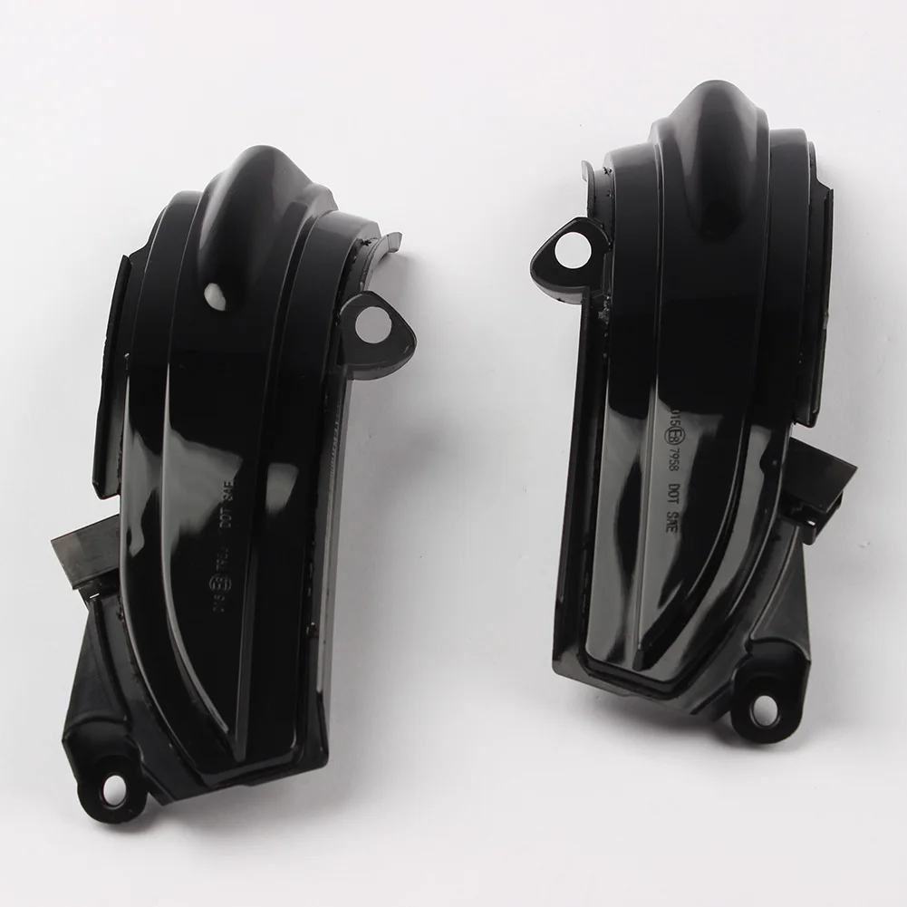 

Mirror Indicator Turn Signal Light Signal Lamp 12V DC Black Dynamic For FORD LED Sequential Blinker Waterproof