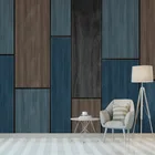 Минималистичная Геометрическая деревянная доска на заказ, 3D обои, домашний промышленный декор, Настенные обои для спальни, самоклеящиеся обои
