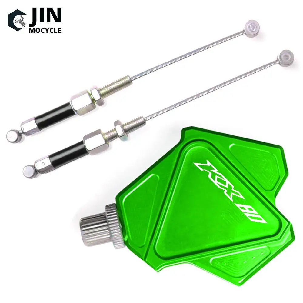 

For Kawasaki KX 80 KX80 2000-2018 2017 2016 2015 2014 2013 2012 2011 Motorcycle CNC Stunt Clutch Lever Easy Pull Cable System