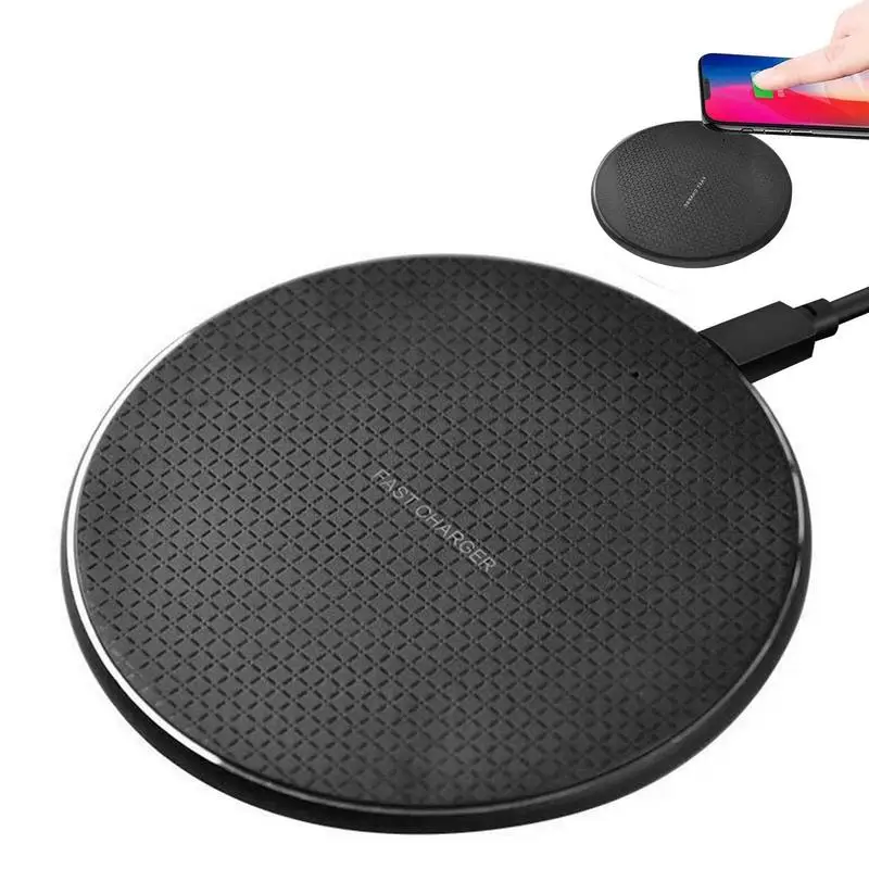 

Fast Wireless Charger 10w Mobile Phone Charger Pad Charging Dock Station Compatible With Other -Enabled Devices For Office Home