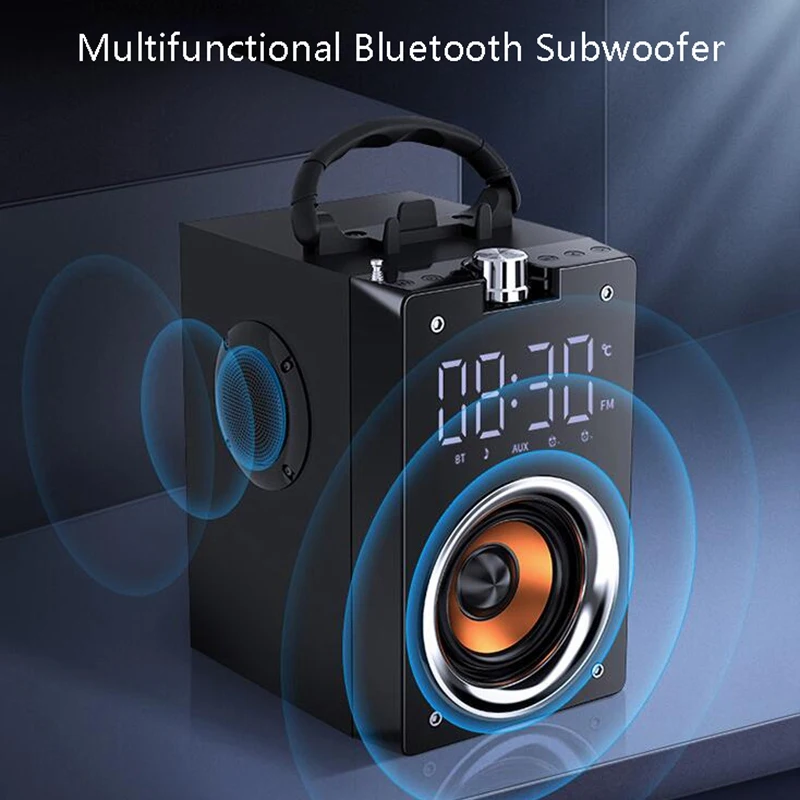 Bluetooth усилитель мощности динамика портативный уличный спортивный квадратный