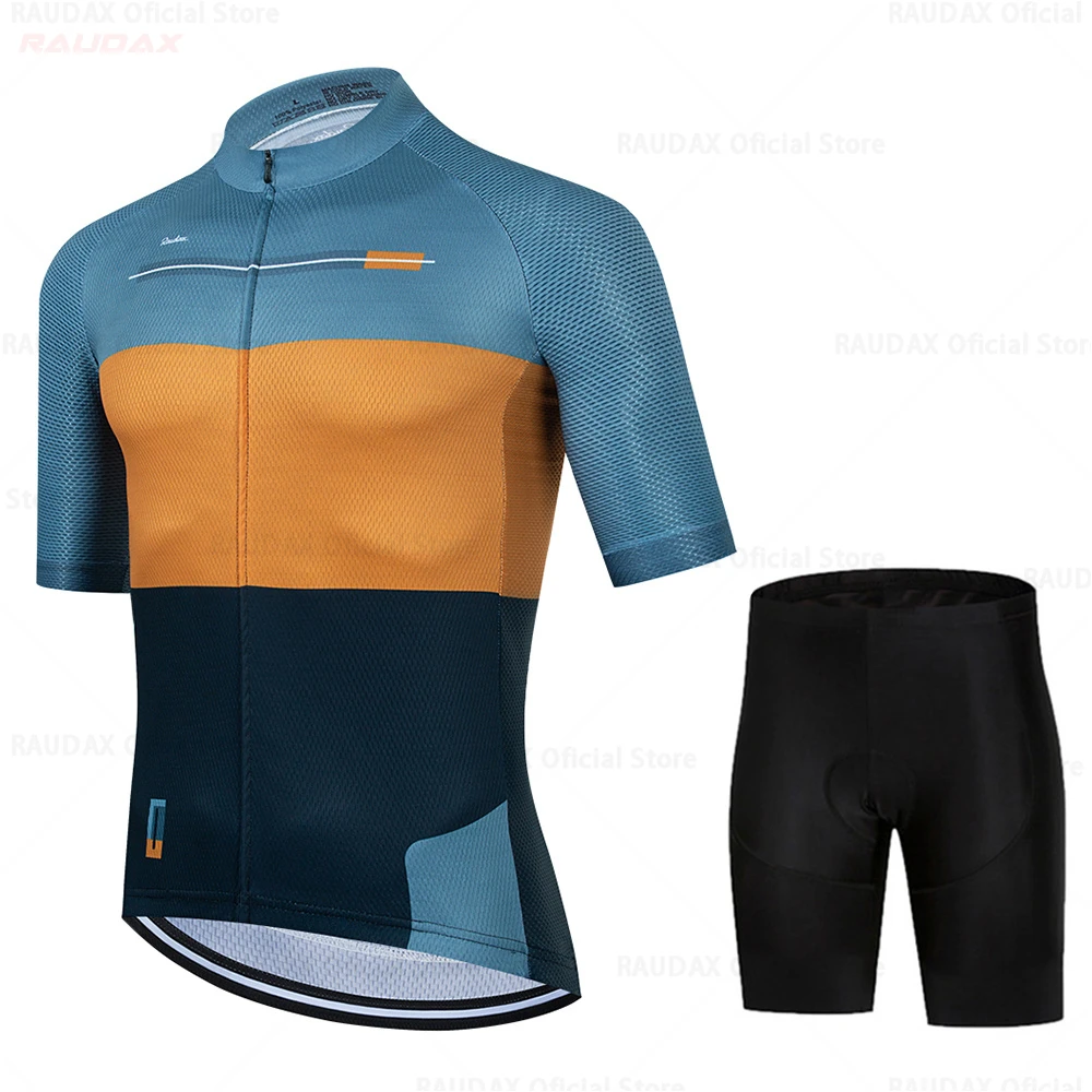 Купи 2022 Summer Cycling Clothing Comfortable Racing Bicycle Clothes Suit Quick-Dry Mountain Bike Cycling Jersey Set Ropa Ciclismo за 749 рублей в магазине AliExpress