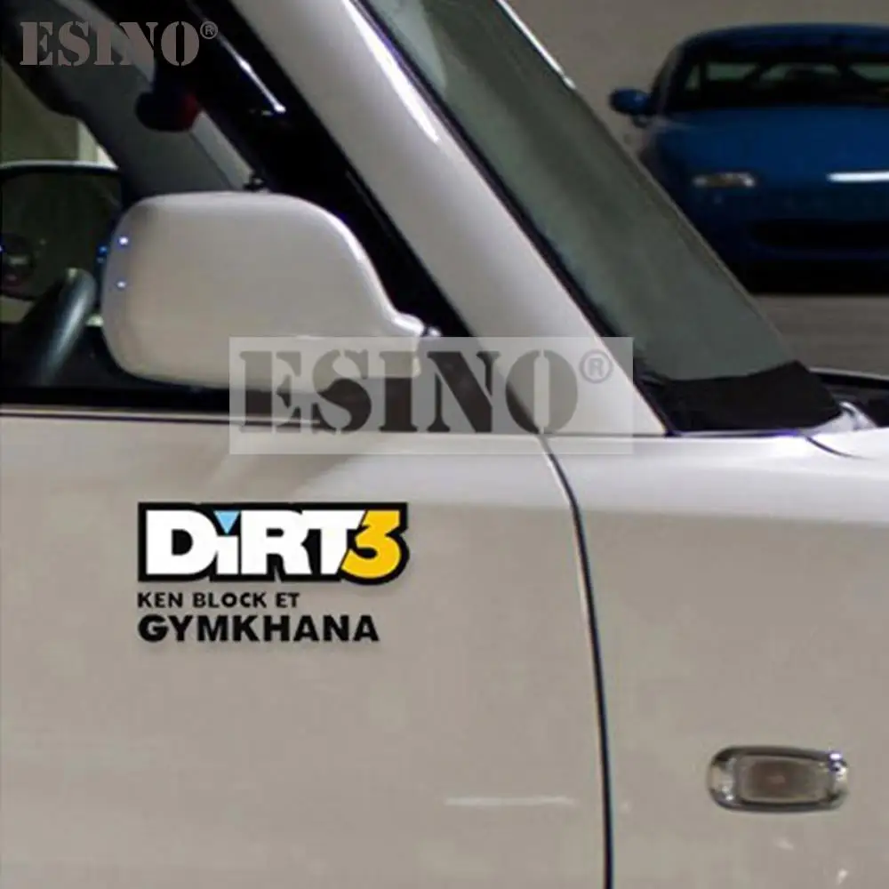 

Car Styling Funny Car Accessory Dirt 3 Ken Block ET Gymkhana Creative PVC Waterproof Sticker Car Whole Body Decal Vinyl