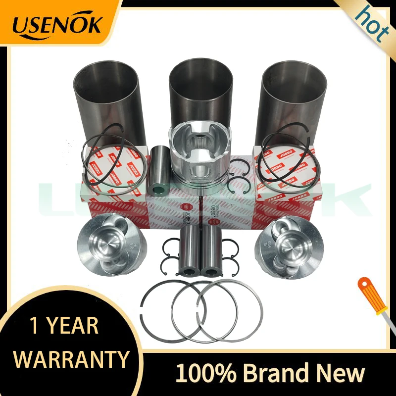 

Новый комплект вкладышей для ремонта дизельного двигателя Yanmar 3TN100T