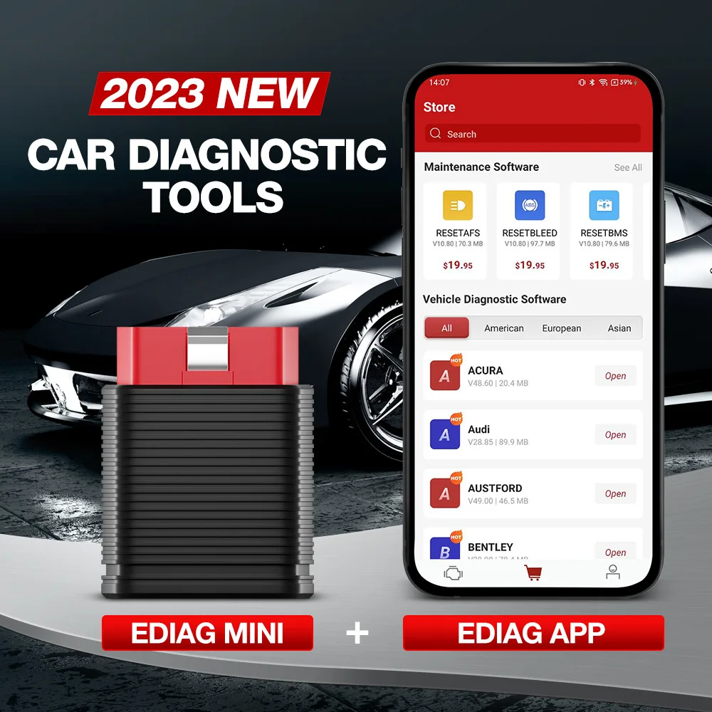 Диагностический прибор диагностики неисправности диагностика двигателя Ediag