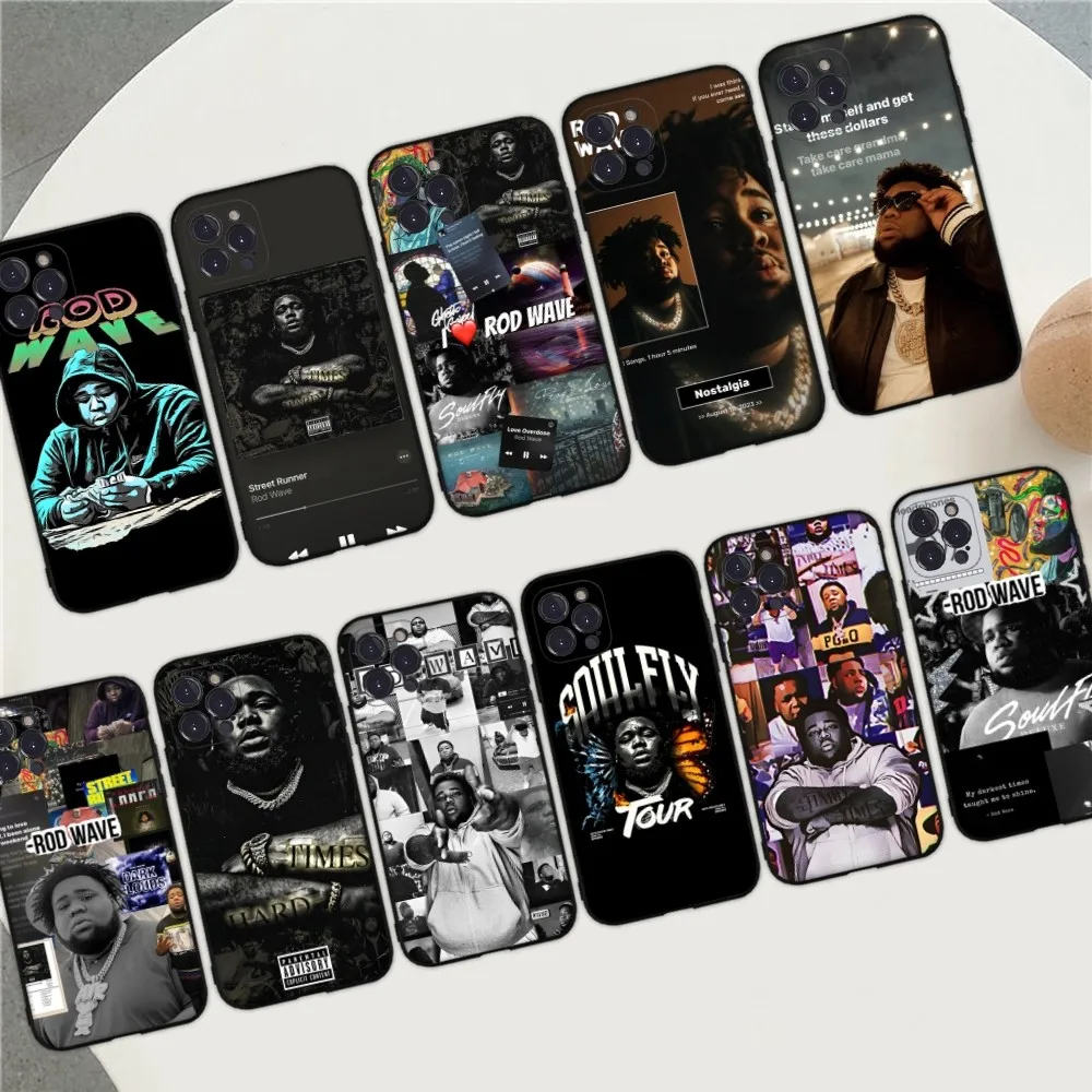 

Rod Wave Rapper Phone Case For iPhone 15 14 11 12 13 Mini Pro XS Max Cover 6 7 8 Plus X XR SE 2020 Funda Shell