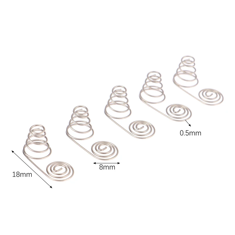 

5 шт. Пружинные катушки для батарей AA SD&HI