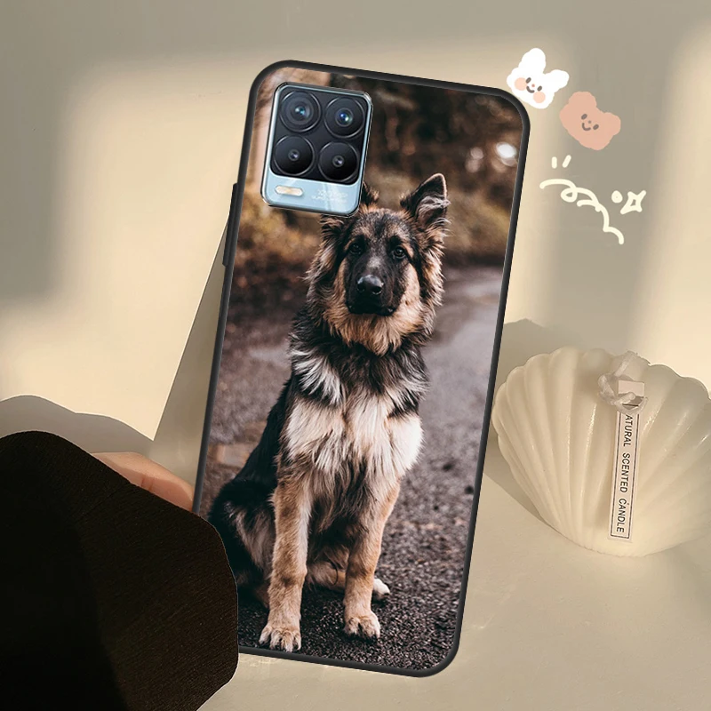 Чехол для немецкой овчарки OnePlus 10 Pro 9 8T Nord2 9R чехол Realme GT 2 7 8 Neo2 9i 8i C21