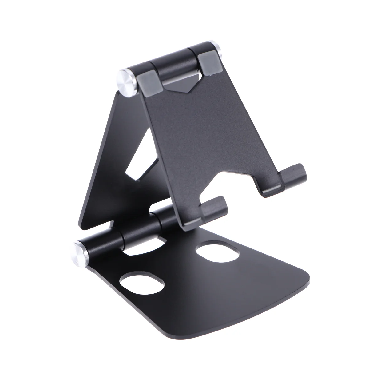 

Aluminum Alloy Support Frame Mobile Phone Bracket Lazy Double Folding Cell Stands Foldable Cellphone Holder
