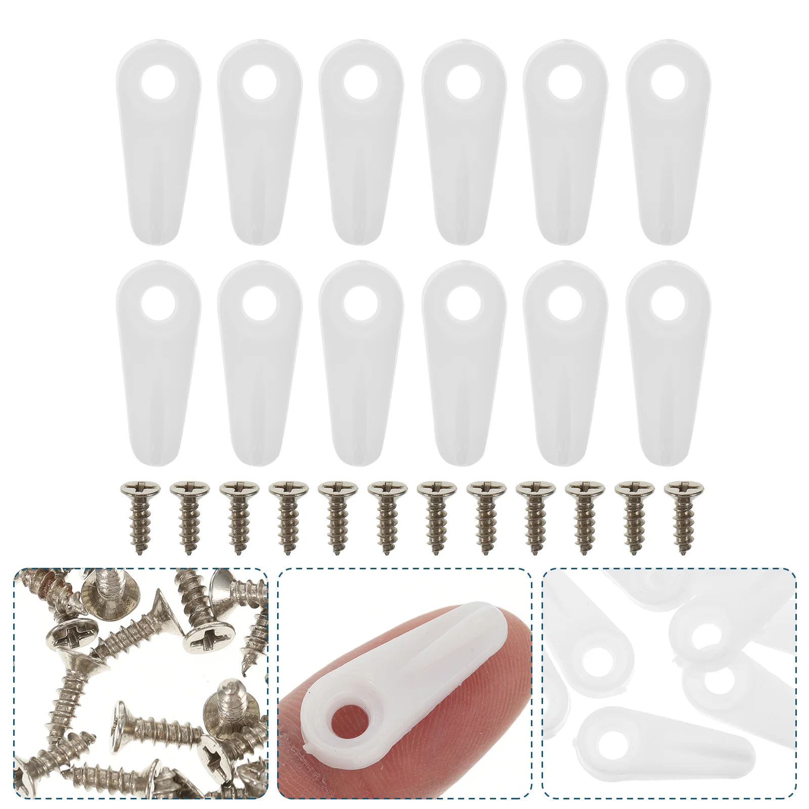 

Frame Photo Hanging Turn Picture Clip Button Buttons Plastic Fixing Clear Fasteners Hardware Diy Board Hangers Accessories Plate