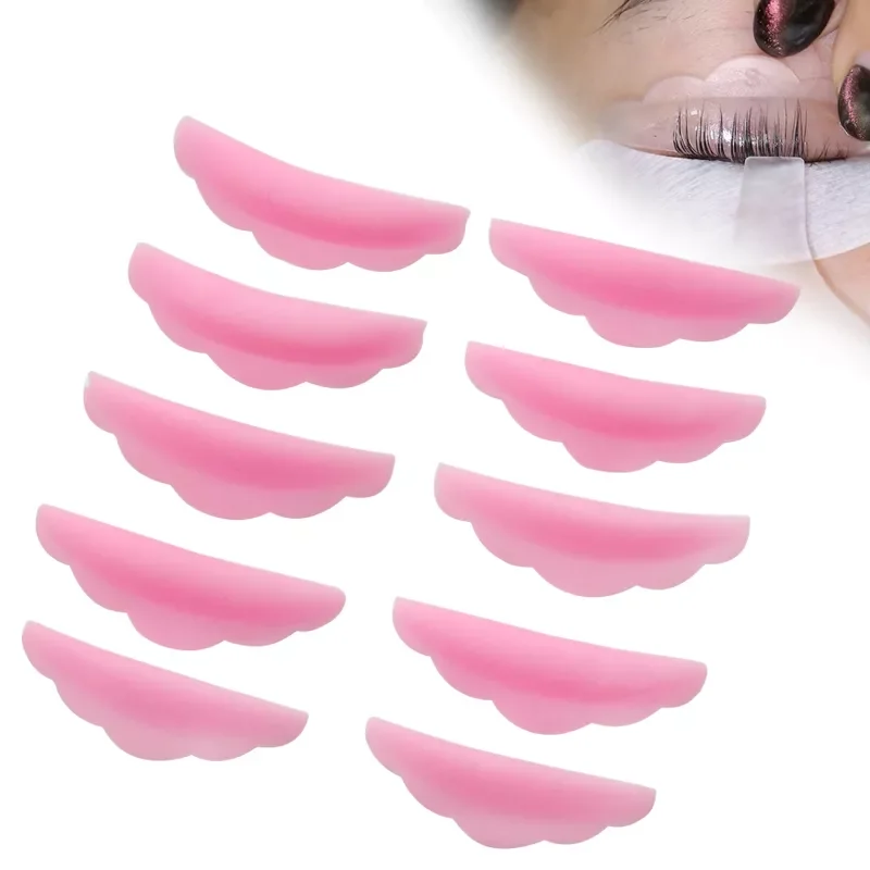 

Pair Perm eyelash pad Silicone Protection Pads Eyelash Extension Lifting Curler Shield Patch women Makeup tools