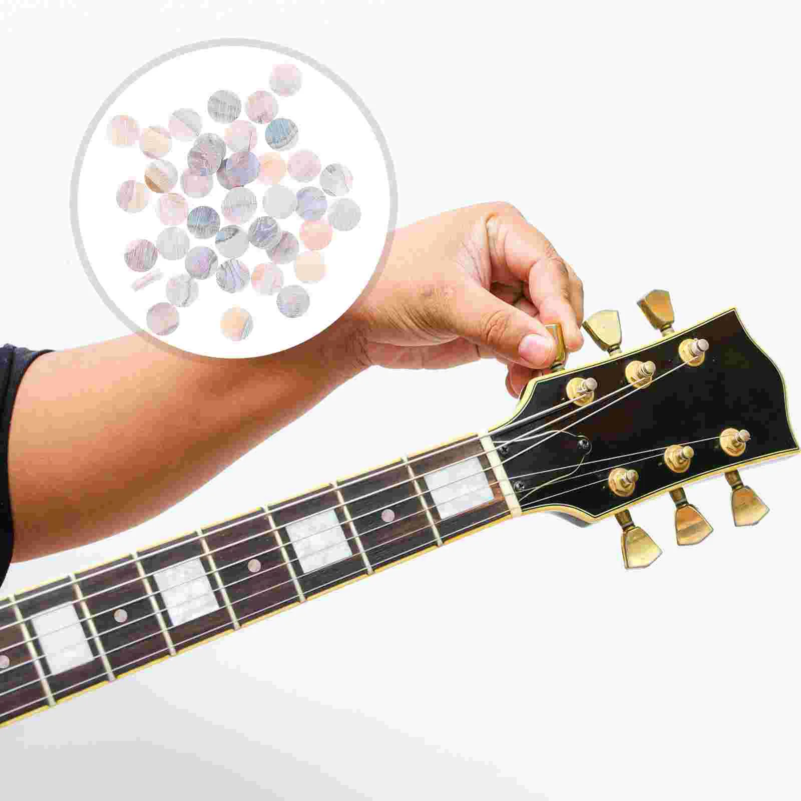 40 Pcs Musical Gifts Fingerboard Position Marker Guitar Bass Side Dot Guitar Side Dot Marker Guitar Bass Accessory enlarge