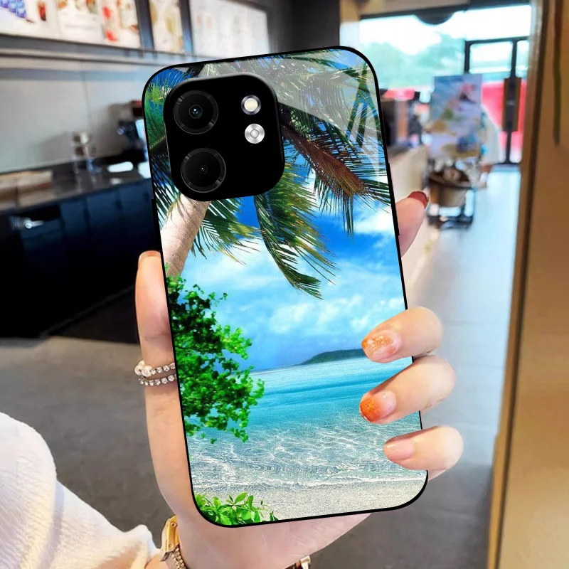 Для Infinix Smart 4 5 6 7 8 9 Pro Жесткий чехол для Note 10 Hot10 Lite ITEL P55 RS4 A70 Чехол телефона из