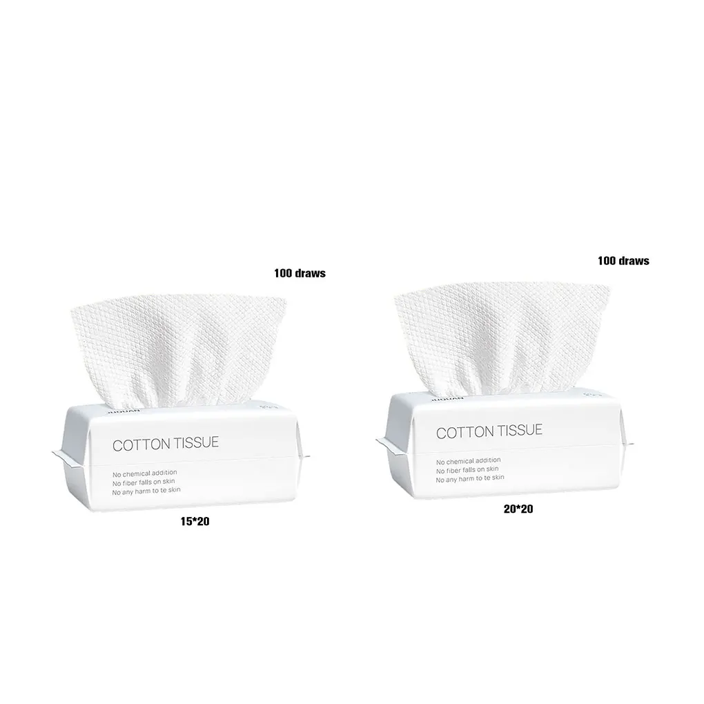 

Dry And Wet Dual Cotton Soft Wipes Non-woven And Strong In Water Absorption Thickened And Enlarged Facial Wipes
