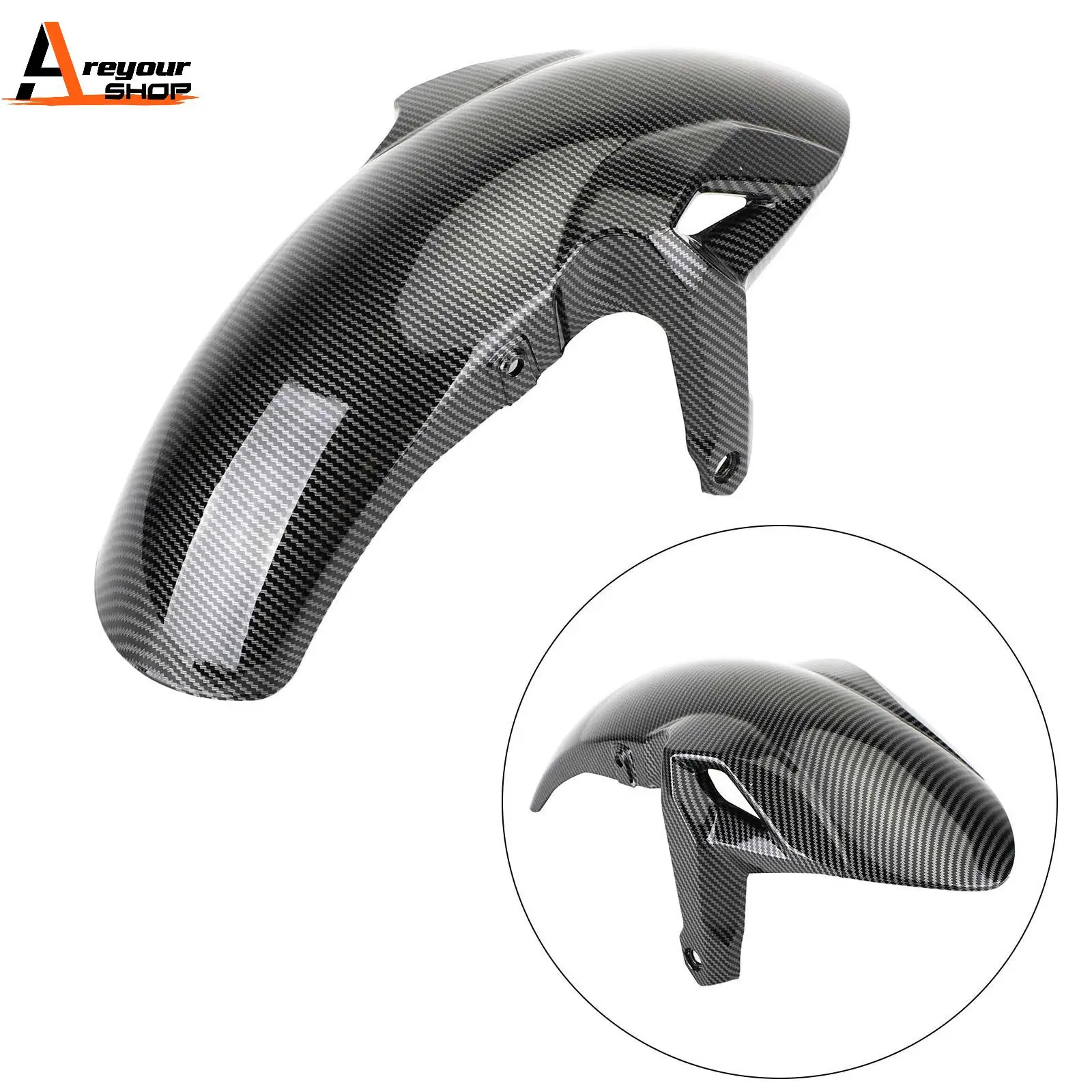 Areyourshop для Kawasaki Z650 Ninja 650 2017 2018 2019 2020 переднее крыло шины Hugger брызговик аксессуары