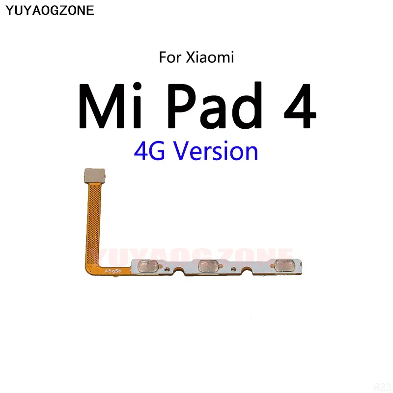 Кнопка питания кнопка включения/выключения звука гибкий кабель для Xiaomi Mi Pad 2 4 Plus