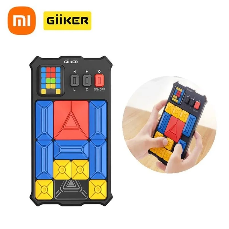 

Xiaomi giiker Super Huarong Road Question Bank Teaching Challenge All-in-one board puzzle game Smart clearance sensor with app