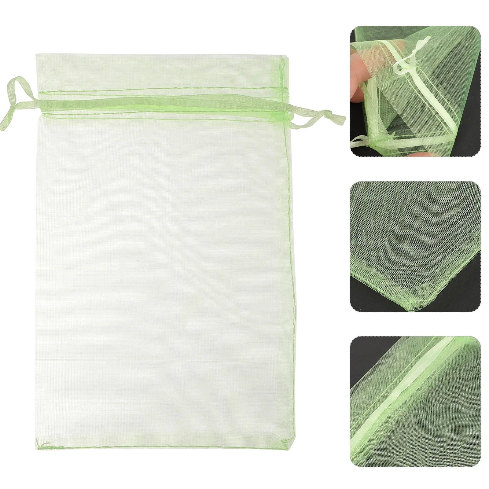 

100 Pcs Fruit Protection Mesh Bag Tomato Grow Bags Anti-bird Anti-insect Organza Bitter Gourd Prevent Barrier Tomatoes