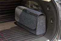 vinsani grey large anti slip car trunk boot storage organiser case tool bag suitable for all vehicles