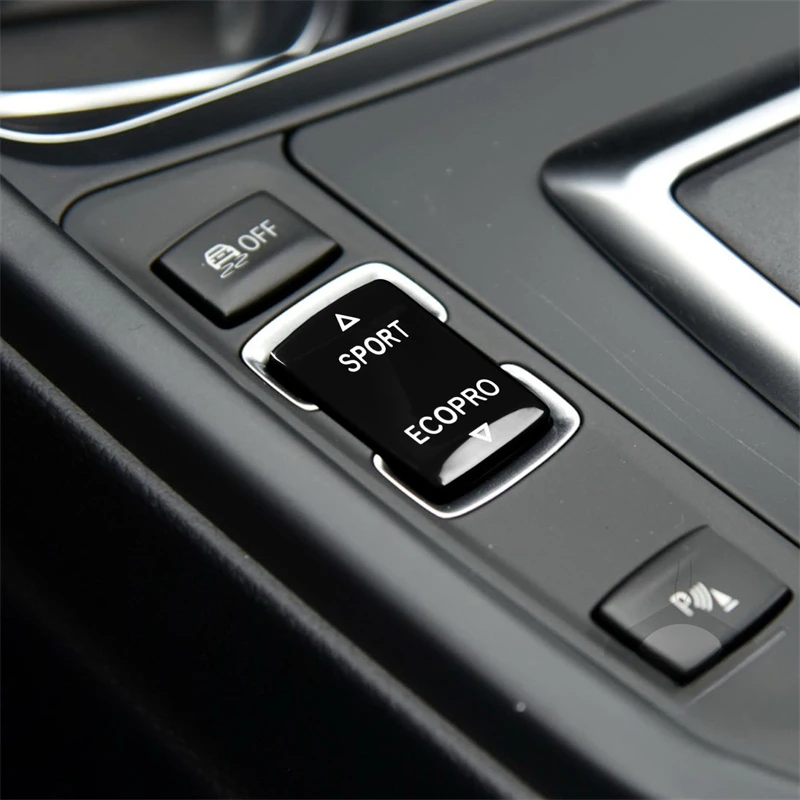 

For 1234 Series F20/F21/F22/F23/F30/F31/F34/F32/F33/F36 Center Console Sport ECO PRO Gear Mode Switch Button Cover Accessories