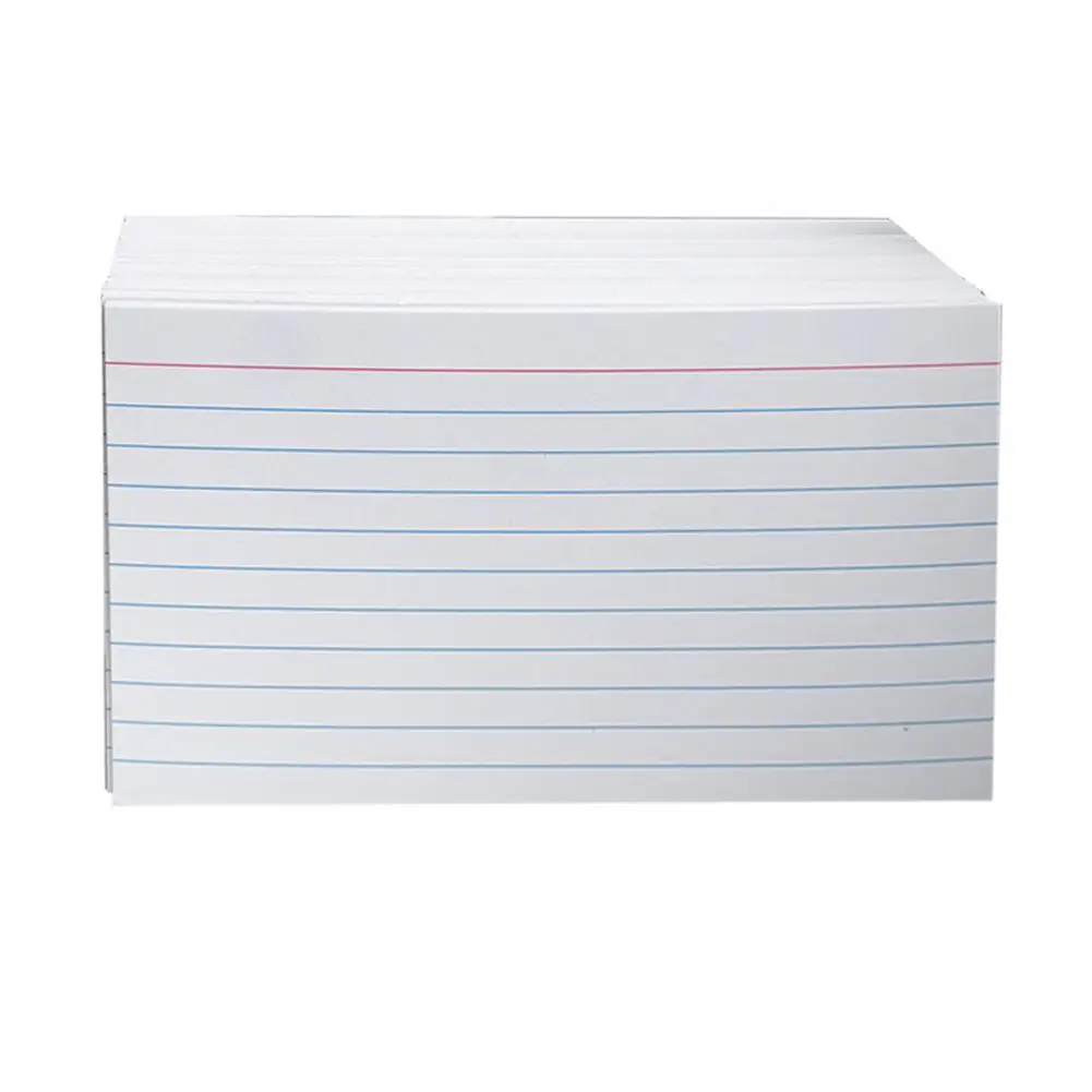 

200 Sheets Folding Memo Cards Small Sticky Note Index Cards Creative Horizontal Inner Page Message Papers School Supplies