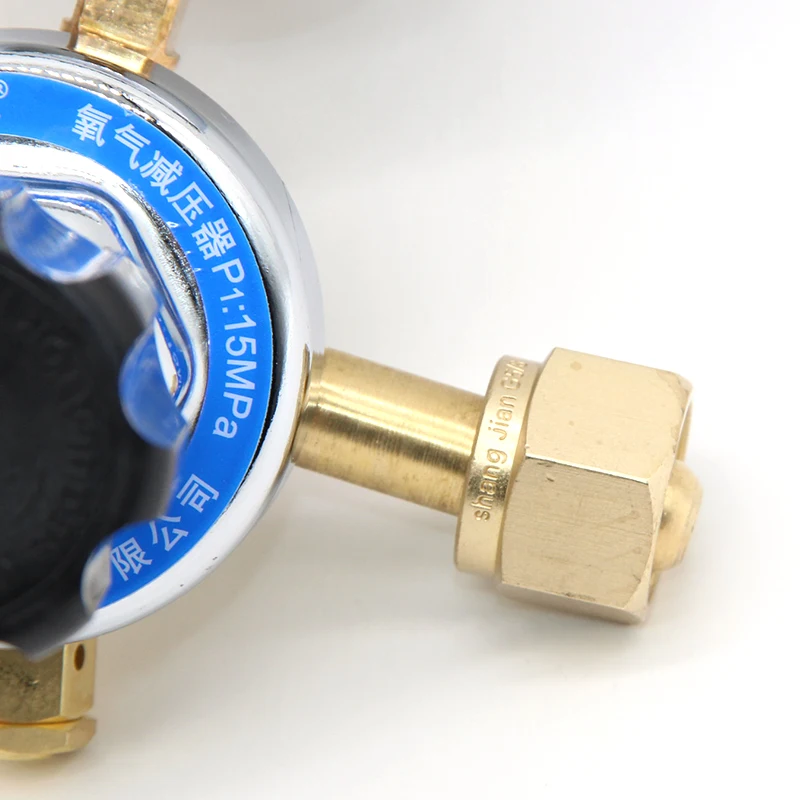 YQY-12 Shanghai Pressure Reducer Factory Oxygen Meter Cylinder Reducing Valve Gas Regulators