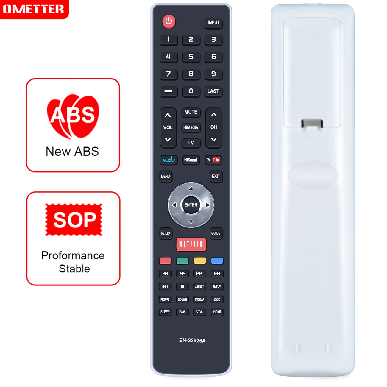 Новый универсальный пульт дистанционного управления для HISENSE EN-33926A TV 40K366WN 32K20W 32K20DW