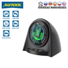 Автомобильный Инклинометр AUTOOL X94 HUD, прибор для отображения наклона автомобиля, для бездорожья, грузовика, внедорожника