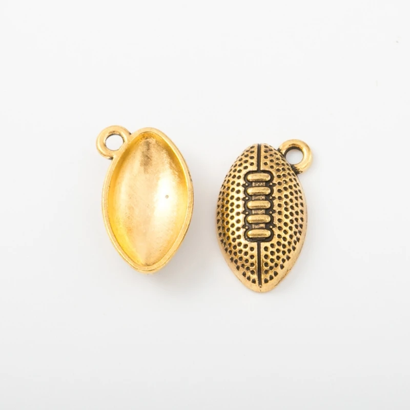 100 шт. винтажные подвески из цинкового сплава на спортивную тематику подвеска для