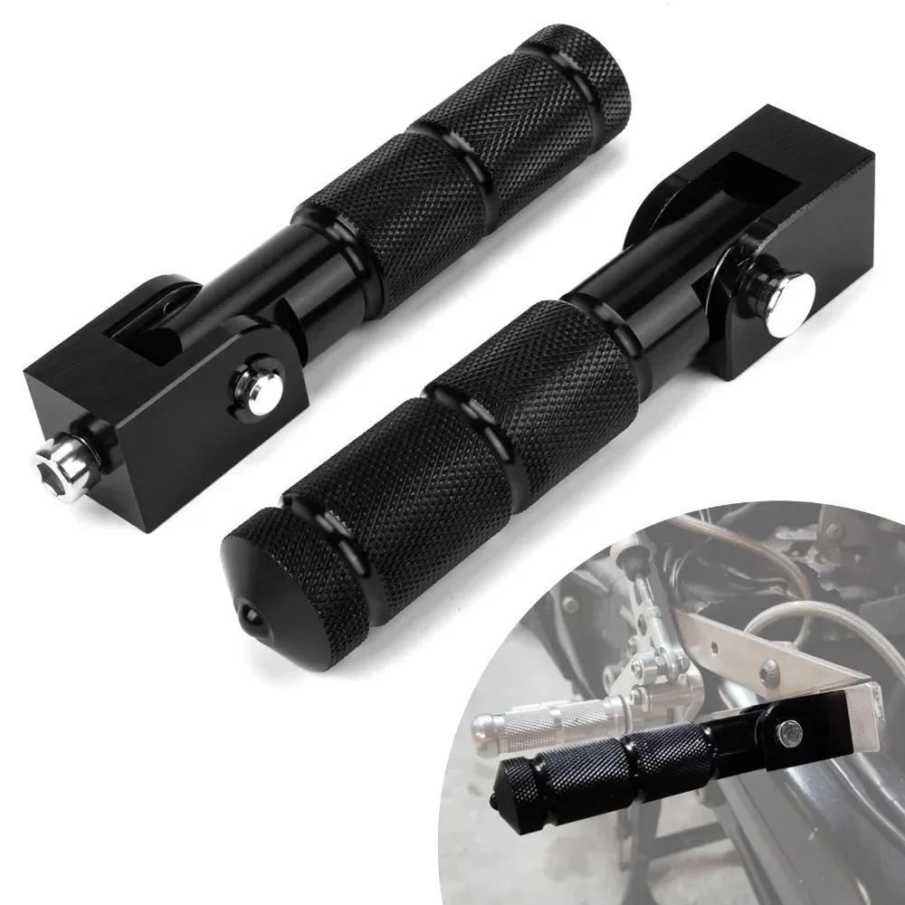 

Универсальные подножки для мотоцикла, велосипедные подножки из алюминиевого сплава, подножки для велосипеда, 8 мм, отверстие, складные аксессуары для педалей пассажира