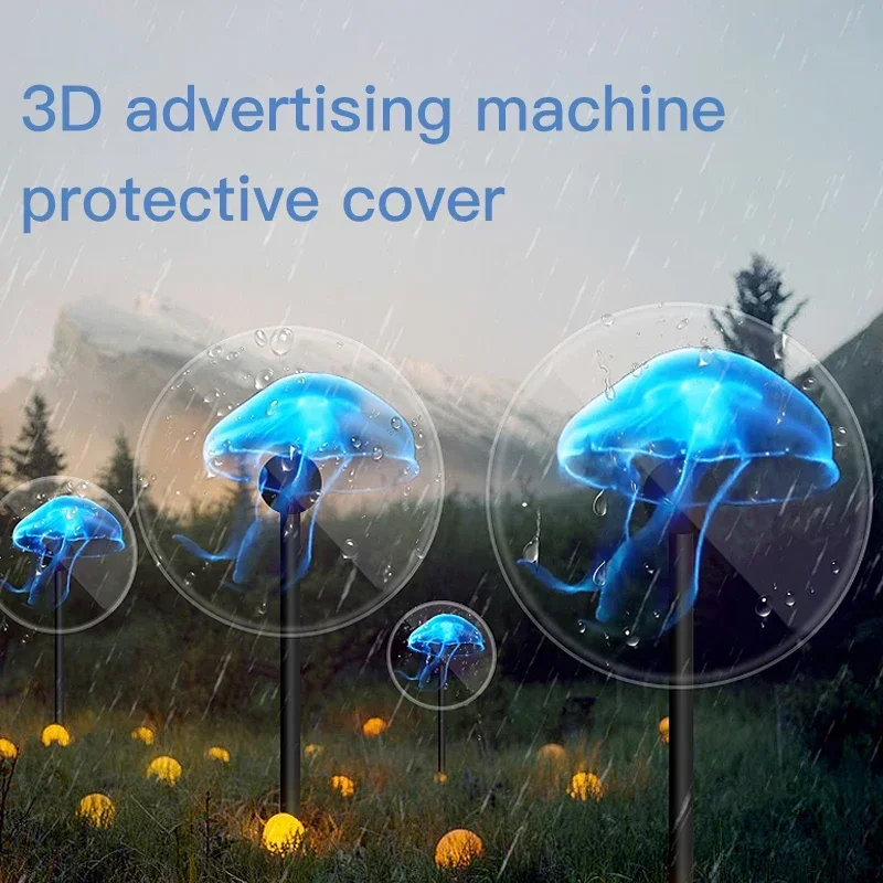 3D вращающаяся проекция голографическая рекламная машина типа вентилятора