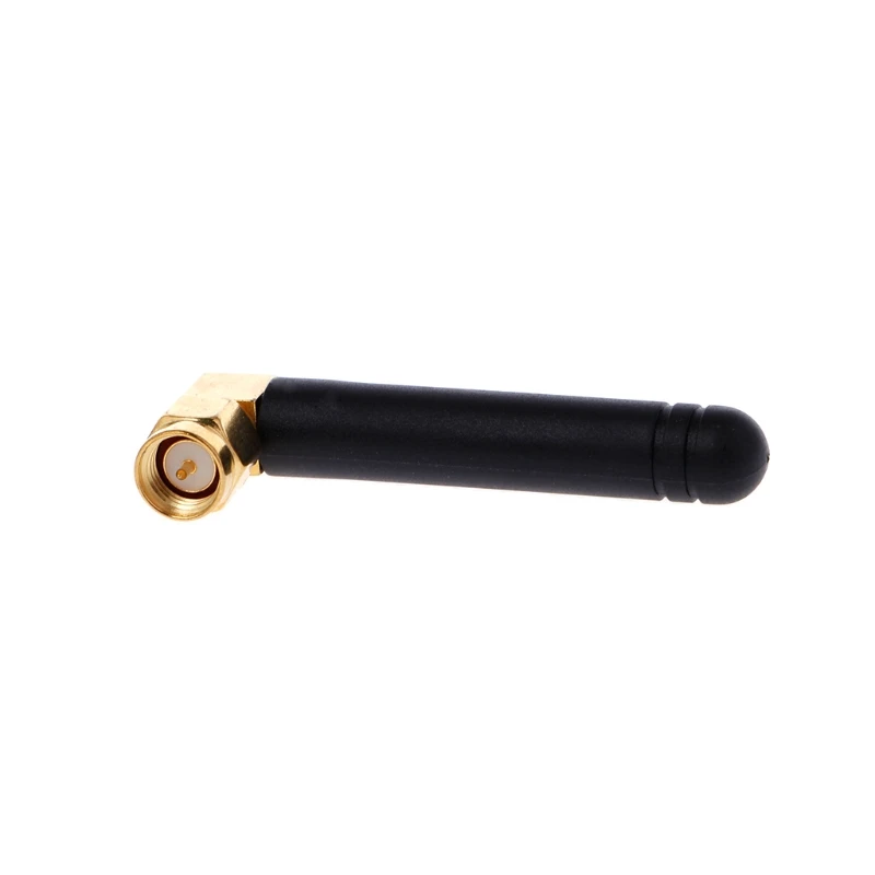 

2022 New 433Mhz Antenna With Right Angle SMA Male Connector 2dBi 50mm