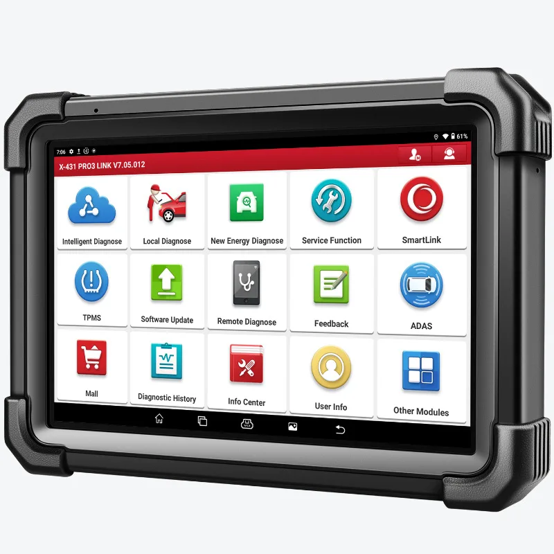 LAUNCH X431 PRO3S + Smartlink HD 2024 обновленная версия сканера для тяжелых грузовиков X-431 HDIII