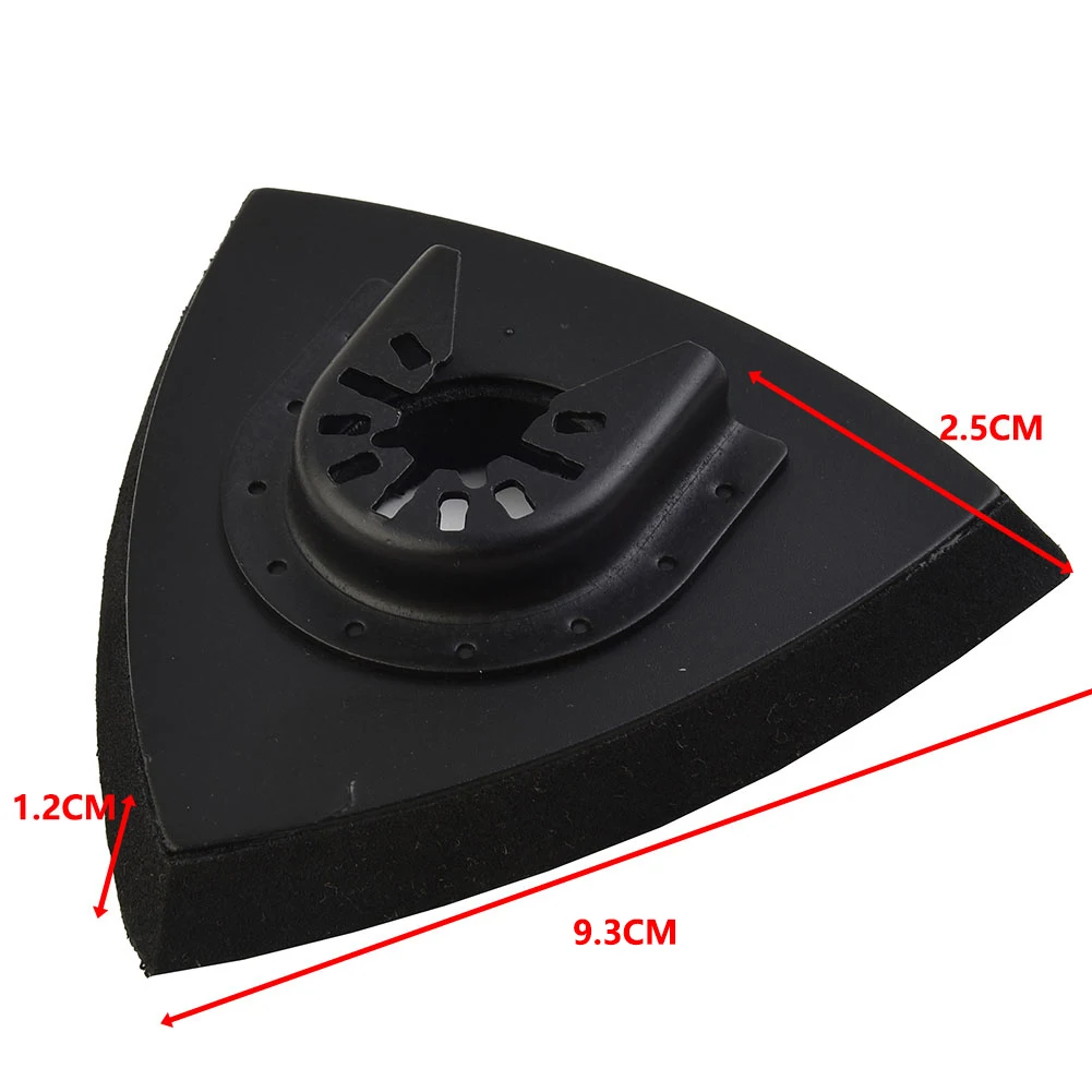 

Треугольная многофункциональная шлифовальная накладка, наждачная бумага с петлей, быстросъемный Осциллирующий электроинструмент, полировка дерева, металла, абразивный инструмент