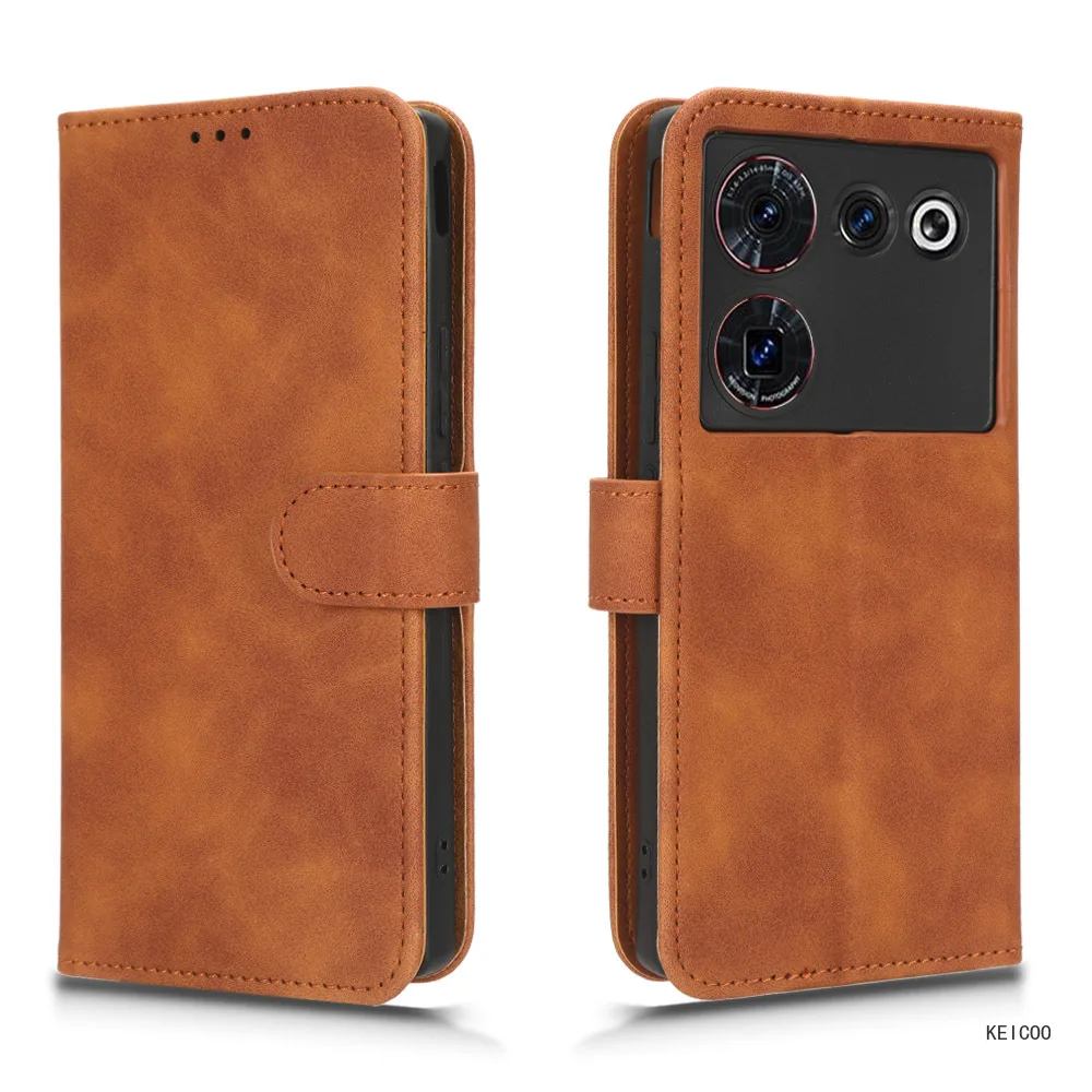 Противоударный кожаный чехол для ZTE A53 Axon40 Lite Pro Ultra Nubia Z50 BladeA72 A52 A32 V30 NX712J