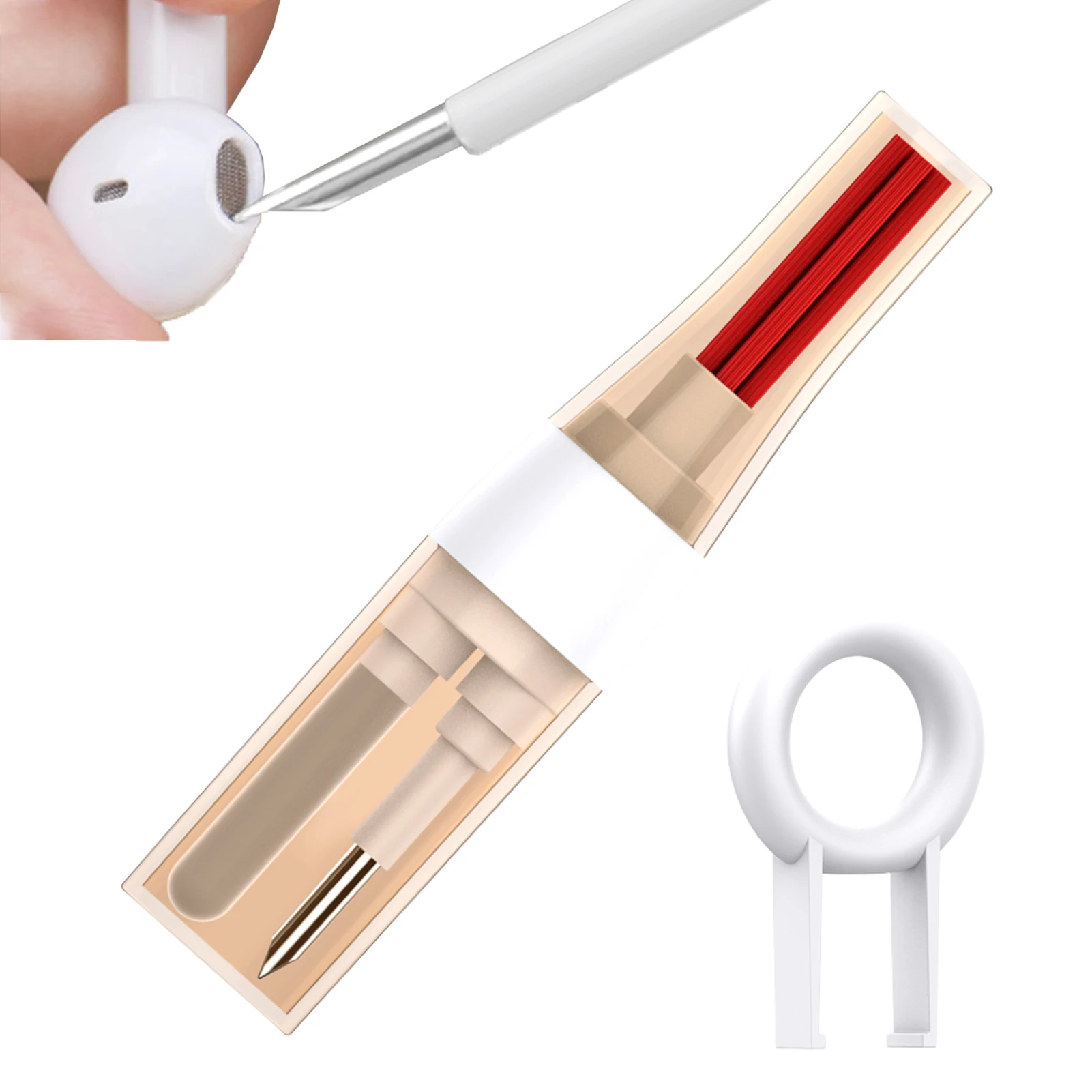 

Keyboard And Earphone Cleaner 4 In 1 Smart Cell Phone Headphone Ear Bud Cleaning Tool Electronics Cleaning Kit Smartphone Earbud