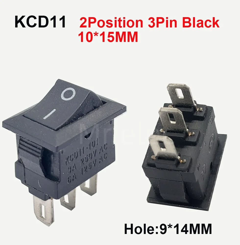 

Переключатель KCD11 10*15 мм