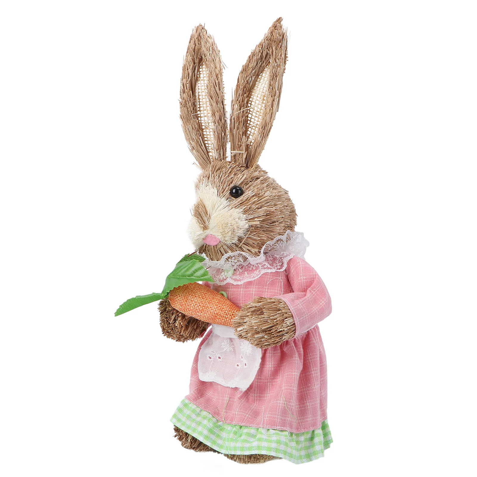 

1PC Delicate Easter Bunny Ornament Simulated Rabbit Decor Home Garden Rabbit