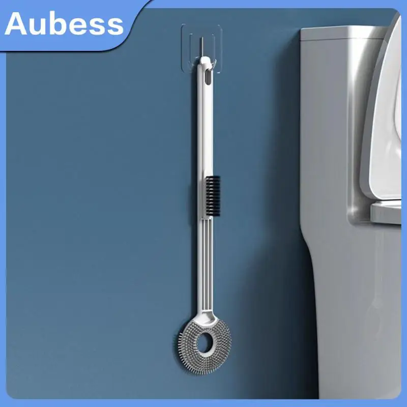 

Soft Tpr Brush Head Hanging Designed With A Lid To Seal Off Odors Toilet Brush No Odors No Dead Corners To Remove Stains