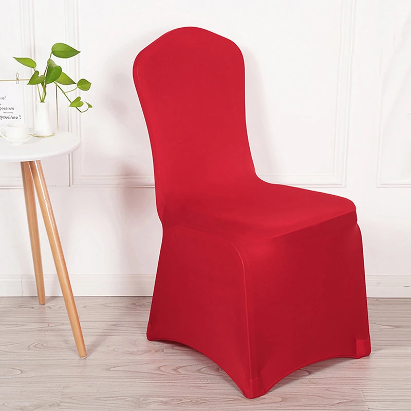 

1Pcs Wedding Chair Covers polyester Stretch Slipcover for Restaurant Banquet Hotel Dining Party Universal Chair Cover